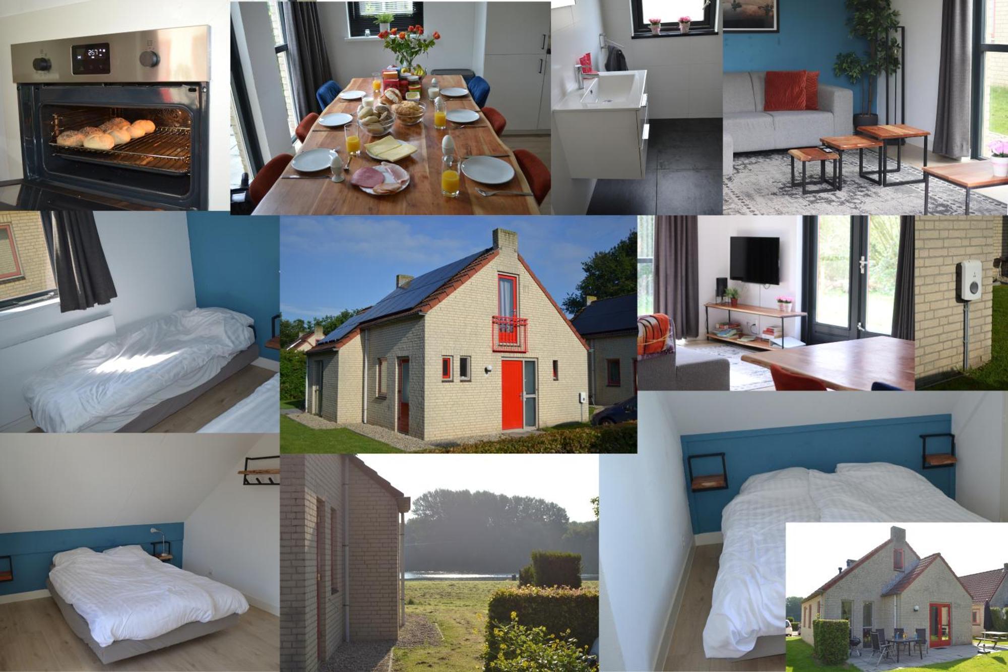 Comfortabel 6P Vakantiehuis Met Laadpaal Ewijk Exterior foto